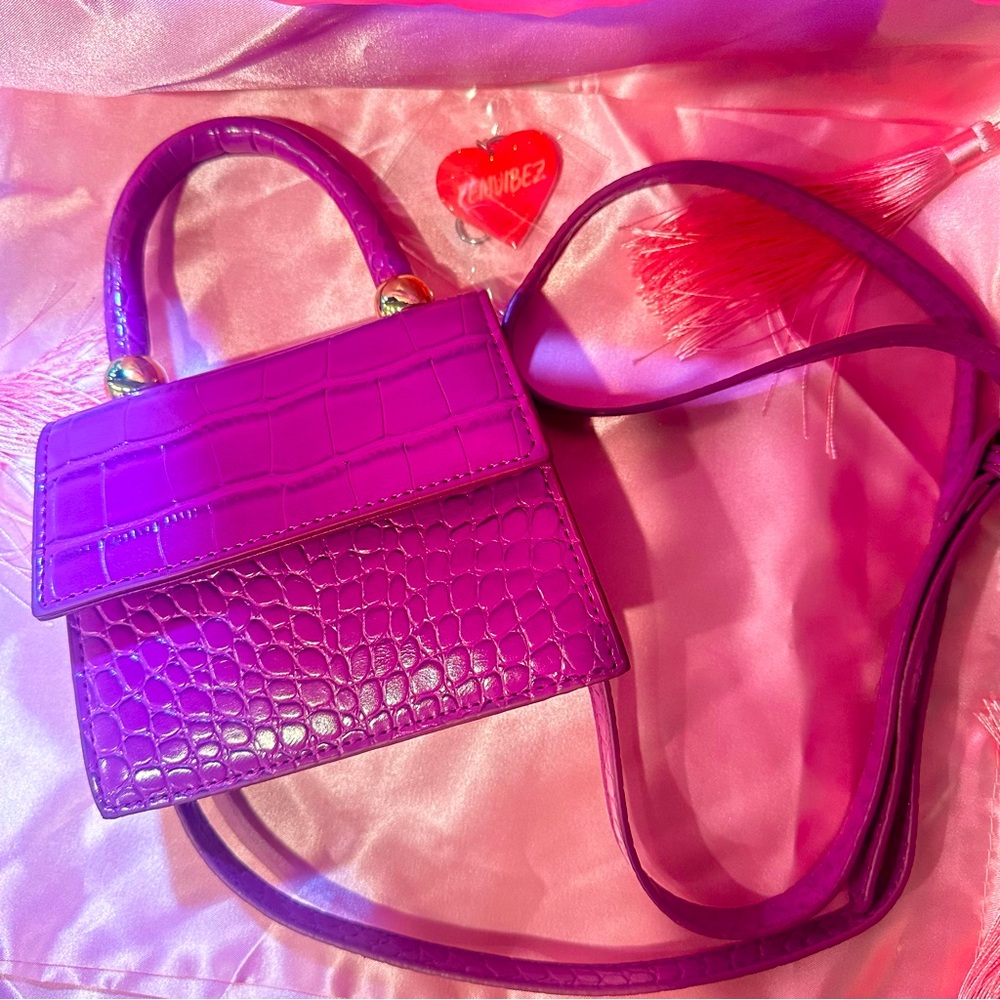 Mini Purple Crossbody Purse